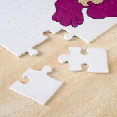 kattenmeisje legpuzzel (Zijkant)