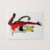 kattenmeisje legpuzzel (Horizontaal)