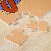 kattenmeisje legpuzzel (Zijkant)
