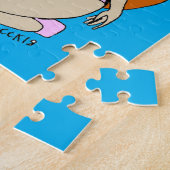 kattenmeisje legpuzzel (Zijkant)