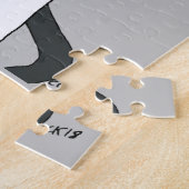 kattenmeisje legpuzzel (Zijkant)