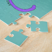 kattenmeisje   legpuzzel (Zijkant)