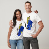 kattenmeisje      t-shirt (Unisex)
