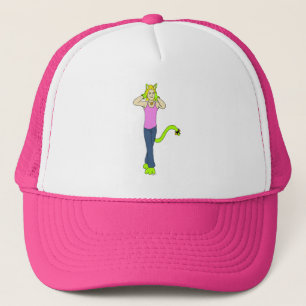 kattenmeisje trucker pet