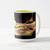 Kattenmodellen: Luna 01-03 Tweekleurige Koffiemok (Voorkant rechts)