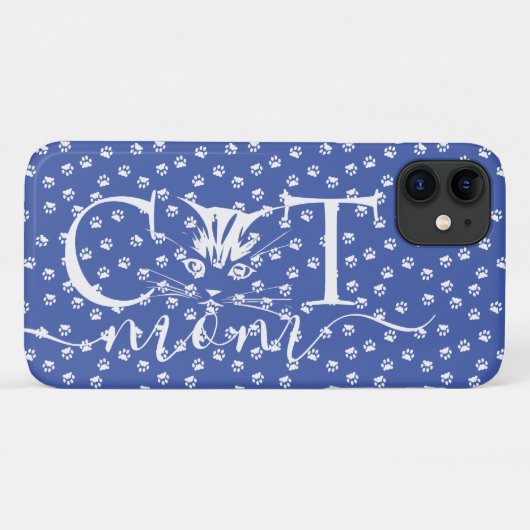 Kattenmoeder Case-Mate iPhone case (Achterkant (horizontaal))