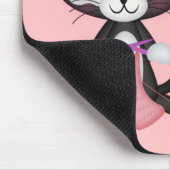 Kattenmoeder en breister Muismat (Hoek)