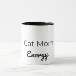 Kattenmoeder Energie Mok | Mooie Kattenliefhebber