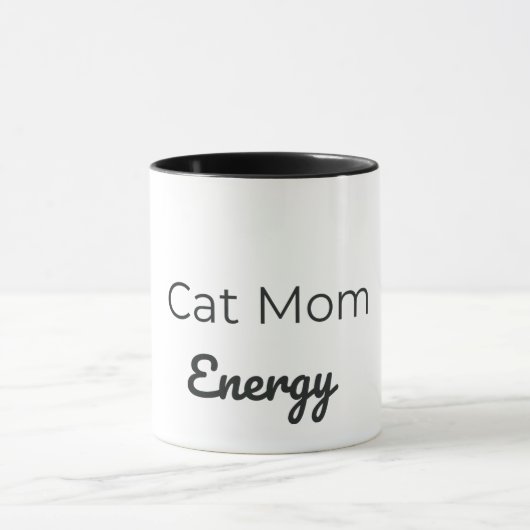 Kattenmoeder Energie Mok | Mooie Kattenliefhebber (Midden)