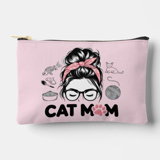 "Kattenmoeder" Grappige Lieve Kattenliefhebber Vro Etui (Voorkant)