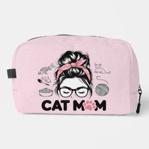"Kattenmoeder" Grappige Lieve Kattenliefhebber Vro Toilettasje