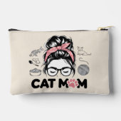 "Kattenmoeder" Grappige Schattige Kattenliefhebber Etui (Achterkant)
