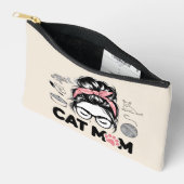 "Kattenmoeder" Grappige Schattige Kattenliefhebber Etui (Open)