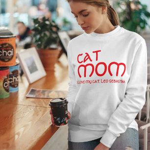 Kattenmoeder Huisdierliefhebber Grappige Spreuk Cu Trui
