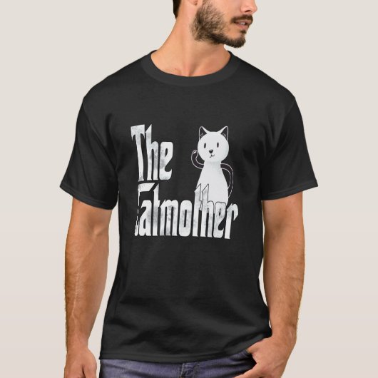 Kattenmoeder Kattenmoeder Kraai Cute Kat Moeder Ki T-shirt (Voorkant)