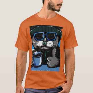 kattenmoeder koffie - minnaar 13 t-shirt