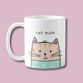 Kattenmoeder Koffiemok