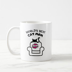 Kattenmoeder miauw mok