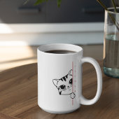 Kattenmoeder Mijn therapeut heeft snorharen Mok