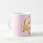 Kattenmoeder mok. koffiemok (Voorkant links)
