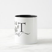 Kattenmoeder pootafdruk mok (Midden)