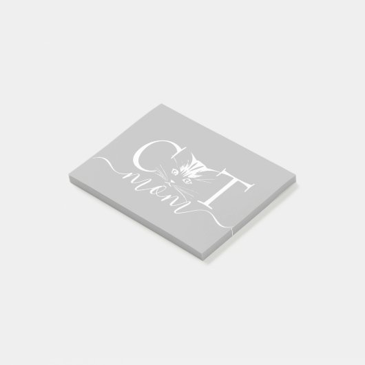 Kattenmoeder  post-it® notes (Schuin)