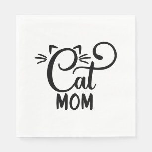 Kattenmoeder servet