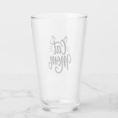 Kattenmoeder Snorharen en Oren Glas (Achterkant)