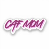Kattenmoeder Sticker (Voorkant)