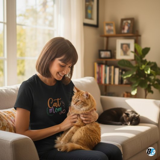 kattenmoeder t-shirt