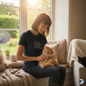 kattenmoeder t-shirt
