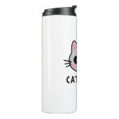 kattenmoeder thermosbeker (Gedraaid links)