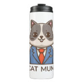 kattenmoeder thermosbeker (Voorkant)