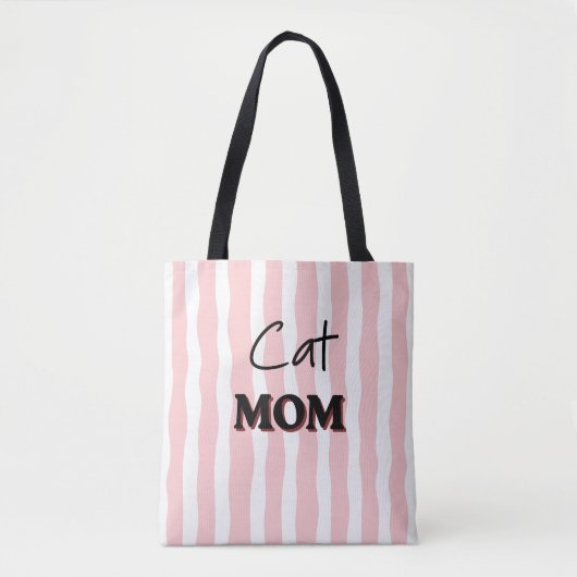 Kattenmoeder Tote Bag (Voorkant)
