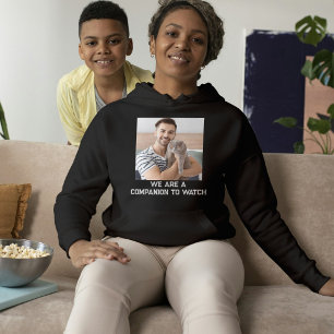 Kattenmoeder Zwart Wit Citaat Familie Aangepaste H Hoodie