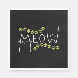 Kattenmoederliefhebber, Vrouwelijke Kattenliefhebb Servet