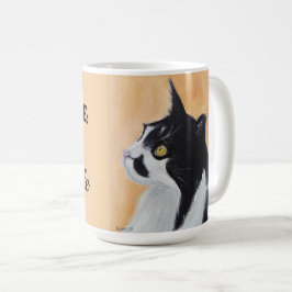 Kattenmok katshouding het is een levensstijl koffiemok