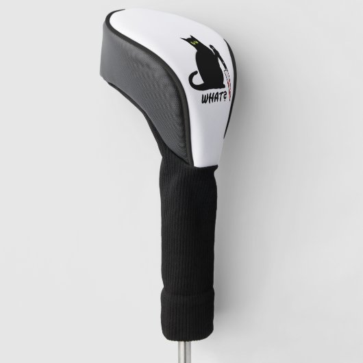 Kattenmoord bloederig mes golfheadcover (Schuin)