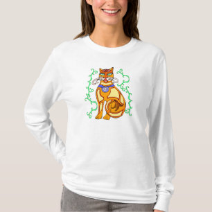 kattenmotief t-shirt