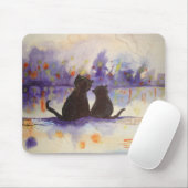 kattenmousepad muismat (Met muis)