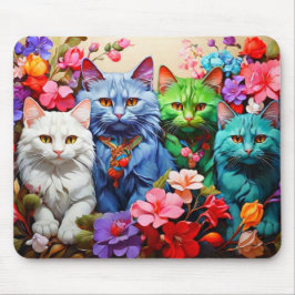 Kattenmuismatje – Perfect cadeau voor katteliefheb Muismat