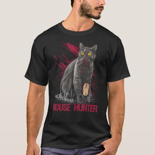 kattenmuizenjager t-shirt (Voorkant)