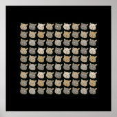 kattenmuren poster (Voorkant)