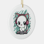 kattenmuziek keramisch ornament (Rechts)