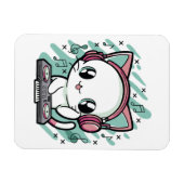 kattenmuziek magneet (Horizontaal)