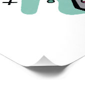 kattenmuziek perfect poster (Hoek)