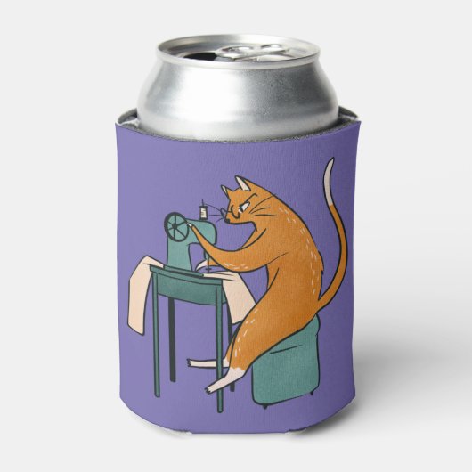 kattennaai blikjeskoeler (Blikje Voorkant)