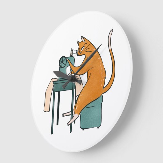 kattennaai grote klok (Hoek)