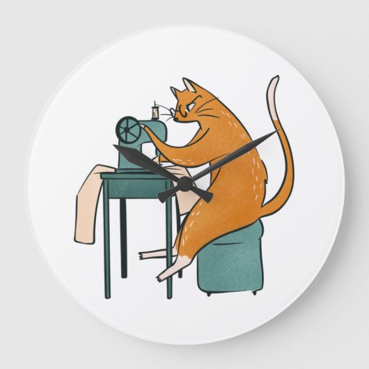  kattennaai grote klok (Voorkant)