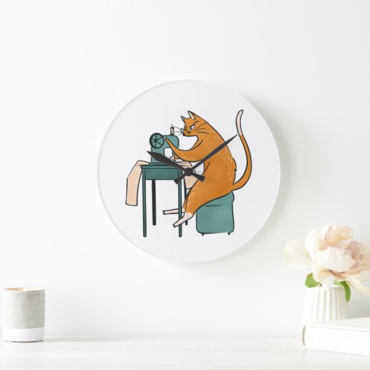kattennaai grote klok (Huis)